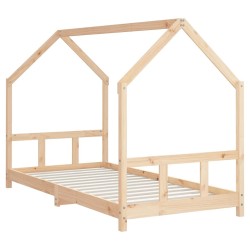 Cadre de lit pour enfants 90x200 cm bois de pin massif 618467618467