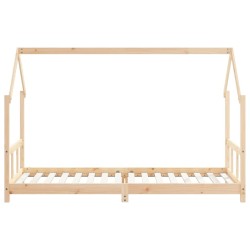 Cadre de lit pour enfants 90x200 cm bois de pin massif 618467618467