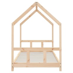 Cadre de lit pour enfants 90x200 cm bois de pin massif 618467618467