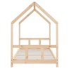 Cadre de lit pour enfants 90x200 cm bois de pin massif 618467618467