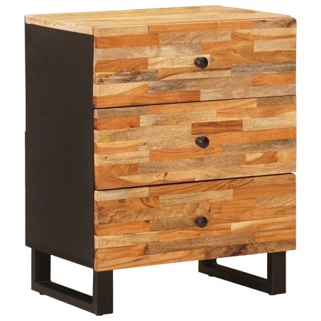 Armoire de lit Marron 50 x 33 x 62 cm Bois de mangue massif 618468618468