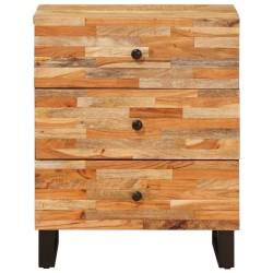 Armoire de lit Marron 50 x 33 x 62 cm Bois de mangue massif 618468618468