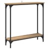 Table console Chêne artisanal 75 x 22,5 x 75 cm 618470618470