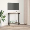 Table console Chêne artisanal 75 x 22,5 x 75 cm 618470618470