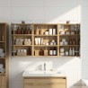 Ensemble de Meubles de Salle de Bain 3 pc 100 x 10,5 x 50 cm 618476618476
