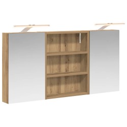 Ensemble de Meubles de Salle de Bain 3 pc 100 x 10,5 x 50 cm 618476618476