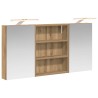 Ensemble de Meubles de Salle de Bain 3 pc 100 x 10,5 x 50 cm 618476618476