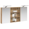 Ensemble de Meubles de Salle de Bain 3 pc 100 x 10,5 x 50 cm 618476618476
