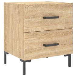 Table de chevet chêne sonoma 40x35x47,5 cm bois d’ingénierie 618479618479