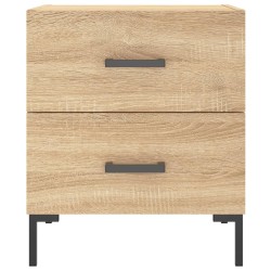Table de chevet chêne sonoma 40x35x47,5 cm bois d’ingénierie 618479618479