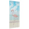 Rideau de porte anti-insectes multicolore 200 x 90 cm Bambou 618484618484