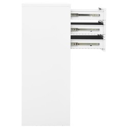 Armoire de bureau Blanc 90x40x102 cm Acier 618487618487