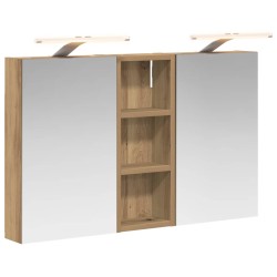 Ensemble de Meubles de Salle de Bain 3 pc 80 x 10,5 x 50 cm 618493618493