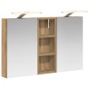 Ensemble de Meubles de Salle de Bain 3 pc 80 x 10,5 x 50 cm 618493618493