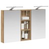 Ensemble de Meubles de Salle de Bain 3 pc 80 x 10,5 x 50 cm 618493618493