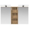 Ensemble de Meubles de Salle de Bain 3 pc 80 x 10,5 x 50 cm 618493618493