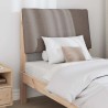 Tête de lit capitonnée Taupe 75 cm Pin massif 618501618501