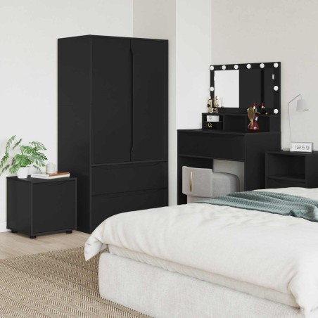 Cabinet de salle de bain Noir 40,5 x 40 x 44 cm 618506618506