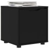Cabinet de salle de bain Noir 40,5 x 40 x 44 cm 618506618506