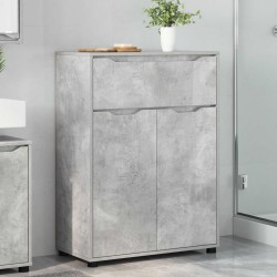 Cabinet de salle de bain Gris béton 72,5 x 36,5 x 100 cm 618508618508