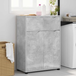 Cabinet de salle de bain Gris béton 72,5 x 36,5 x 100 cm 618508618508