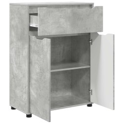 Cabinet de salle de bain Gris béton 72,5 x 36,5 x 100 cm 618508618508