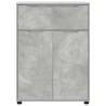 Cabinet de salle de bain Gris béton 72,5 x 36,5 x 100 cm 618508618508