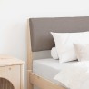 Tête de lit capitonnée Taupe 75 cm Pin massif 618512618512