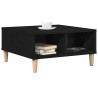 Table basse Chêne noir 60 x 60 x 30 cm Bois d'ingénierie 618514618514