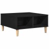 Table basse Chêne noir 60 x 60 x 30 cm Bois d'ingénierie 618514618514