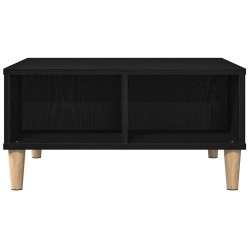 Table basse Chêne noir 60 x 60 x 30 cm Bois d'ingénierie 618514618514
