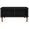Table basse Chêne noir 60 x 60 x 30 cm Bois d'ingénierie 618514618514