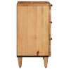 Cabinet de chevet Naturel 50 x 33 x 62 cm Bois de mangue massif 618516618516