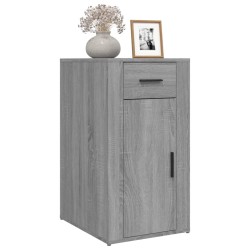 Armoire de bureau Sonoma gris 40x49x75 cm Bois d'ingénierie 618518618518