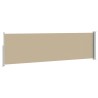 Store latéral rétractable 117 x 600 cm Polyester Rectangulaire 618520618520