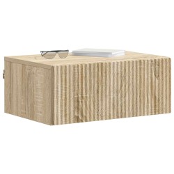 Cabinet de chevet mural Chêne Sonoma 49 x 34,5 x 20 cm 618522618522