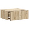 Cabinet de chevet mural Chêne Sonoma 49 x 34,5 x 20 cm 618522618522