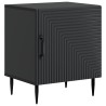 Cabinet de chevet Noir 43 x 34,5 x 50 cm Bois d'ingénierie 618523618523