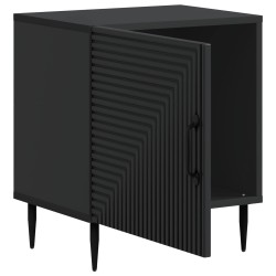 Cabinet de chevet Noir 43 x 34,5 x 50 cm Bois d'ingénierie 618523618523