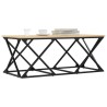 Table basse chêne sonoma 100x49x40 cm bois d'ingénierie 618526618526