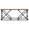 Table basse chêne sonoma 100x49x40 cm bois d'ingénierie 618526618526