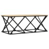 Table basse chêne sonoma 100x49x40 cm bois d'ingénierie 618526618526
