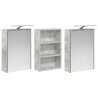 Ensemble de Meubles de Salle de Bain 3 pcs 126 x 16 x 62.5 cm 618527618527