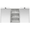 Ensemble de Meubles de Salle de Bain 3 pcs 126 x 16 x 62.5 cm 618527618527