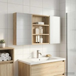 Ensemble de Meubles de Salle de Bain 3 pcs 100 x 10,5 x 50 cm 618528618528