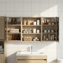 Ensemble de Meubles de Salle de Bain 3 pcs 100 x 10,5 x 50 cm 618528618528