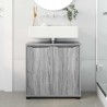 Armoire de lavabo de salle de bain Gris Sonoma 60 x 30 x 60 cm 618530618530