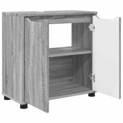 Armoire de lavabo de salle de bain Gris Sonoma 60 x 30 x 60 cm 618530618530