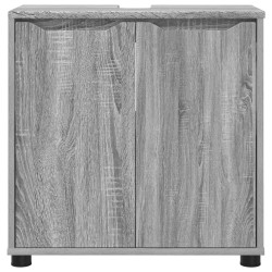 Armoire de lavabo de salle de bain Gris Sonoma 60 x 30 x 60 cm 618530618530