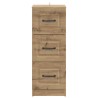 Armoire à tiroirs 33 x 34,5 x 87 cm Bois d'ingénierie 618531618531